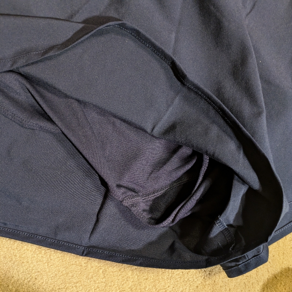 NWT Women's New Balance Navy Athletic Shorts,‎ Built-in Brief| Size 2XL - Picture 7 of 8